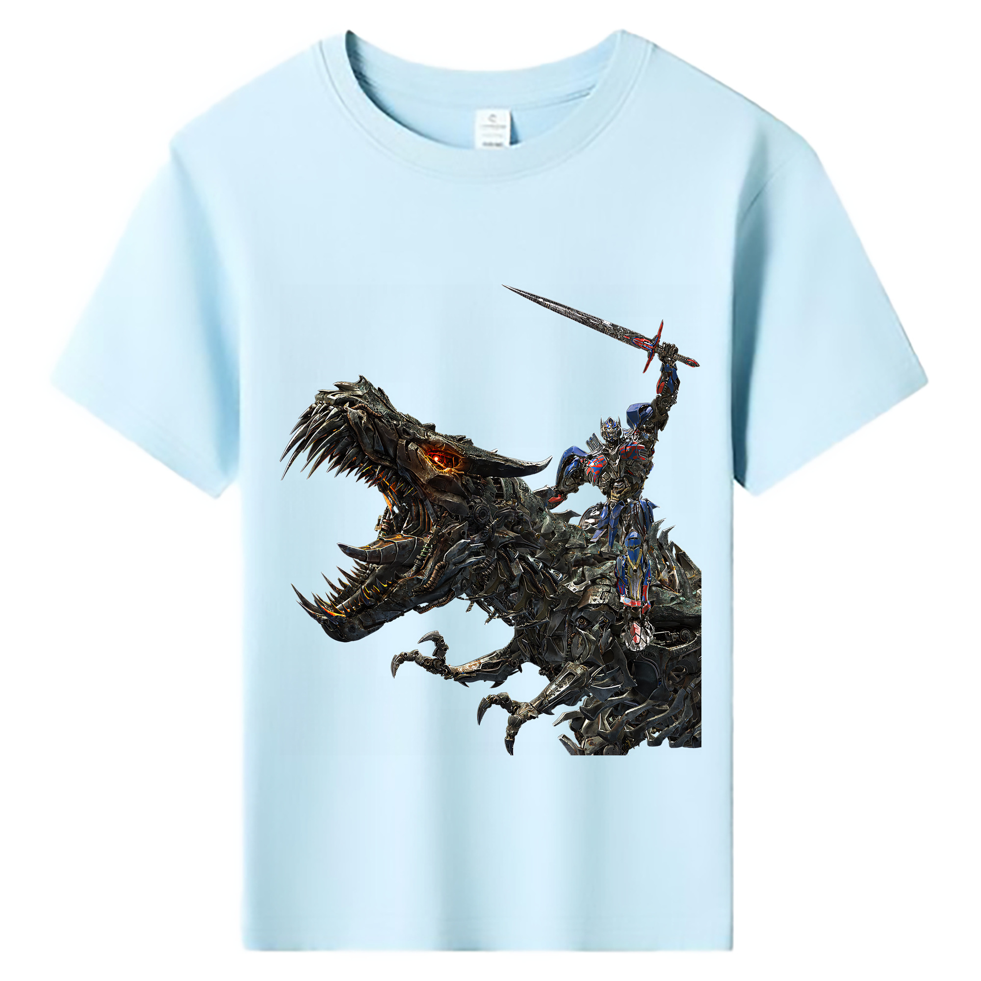 （画像用） Transformers トランスフォーマー 綿100％キッズTシャツ（フロントプリント）